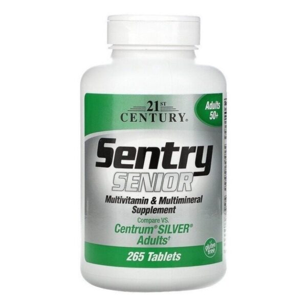 Multivitaminico Sentry Sênior 265 Tabletes igual ao Centrum Silver Importado EUA Original