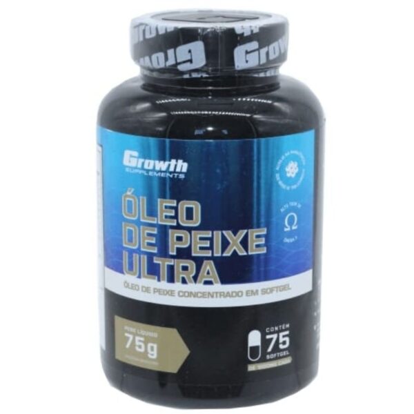 ÓLEO DE PEIXE ULTRA ÔMEGA 3 (75 SOFTGEL) - ORIGINAL GROWTH SUPPLEMENTS