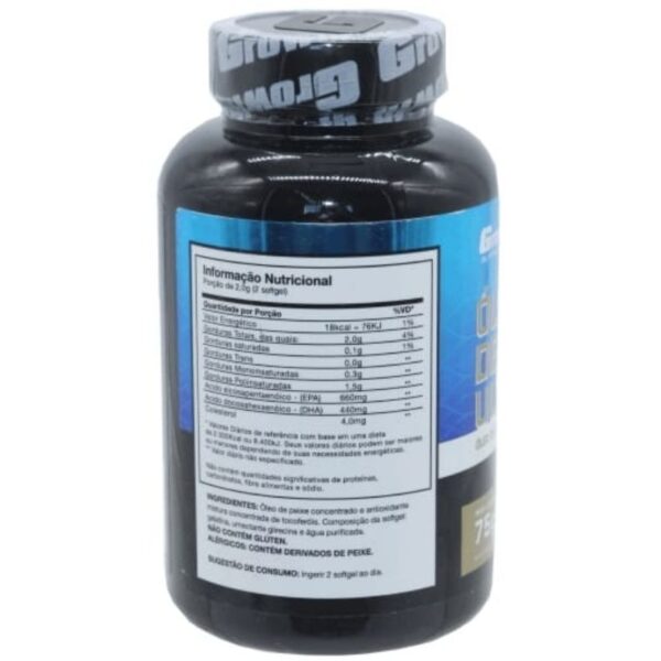 ÓLEO DE PEIXE ULTRA ÔMEGA 3 (75 SOFTGEL) - ORIGINAL GROWTH SUPPLEMENTS - Image 3